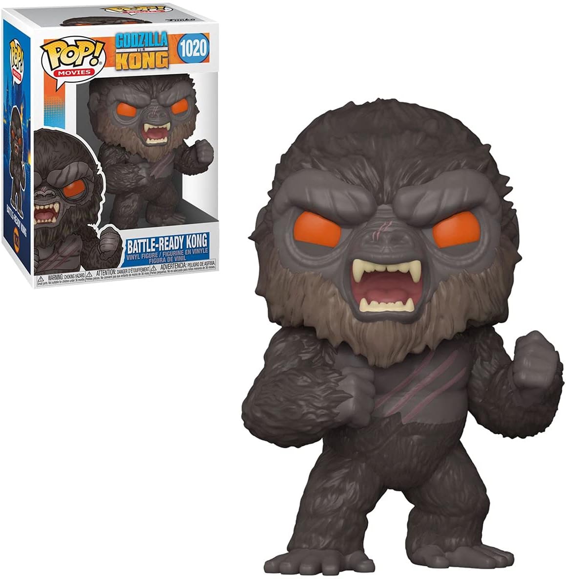 FUNKO POP GODZILLA VS KONG - BATTLE-READY KONG 1020