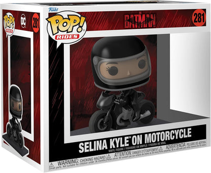 FUNKO POP RIDES THE BATMAN - SELINA KYLE ON MOTORCYCLE 281
