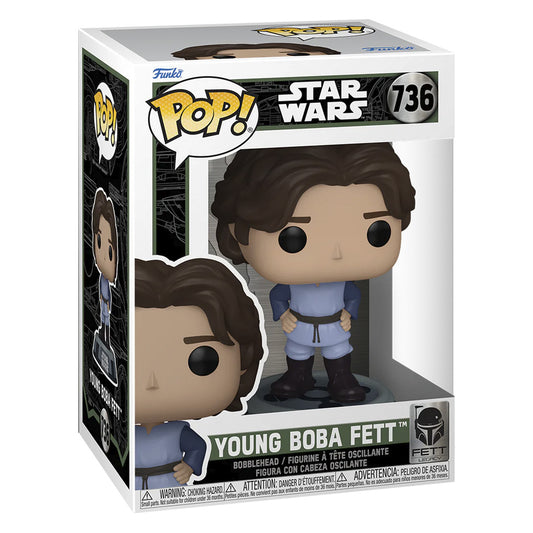 FUNKO POP STAR WARS LEGACY - YOUNG BOBA FETT 736