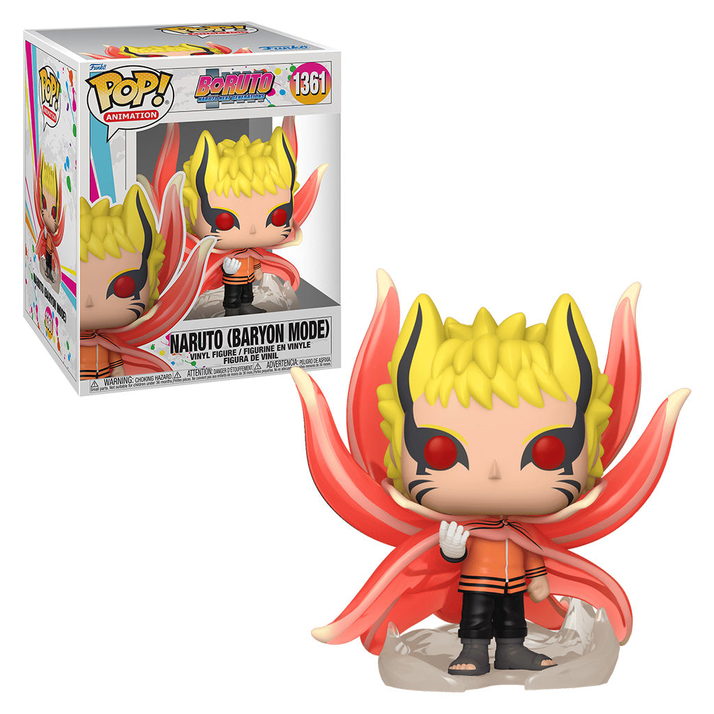 FUNKO POP BORUTO *SIZED* NARUTO BARYON MODE 1361