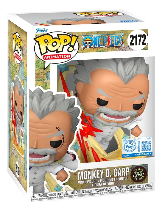 FUNKO POP ONE PIECE MONKEY D GARP 2172 GLOW CHASE