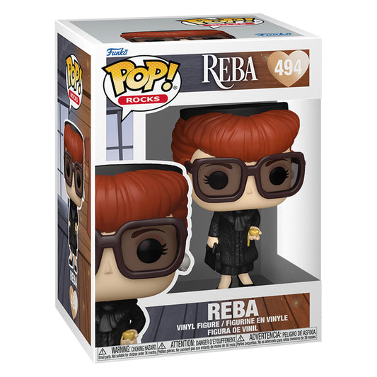 FUNKO POP ROCKS REBA MCENTIRE (FANCY) 494