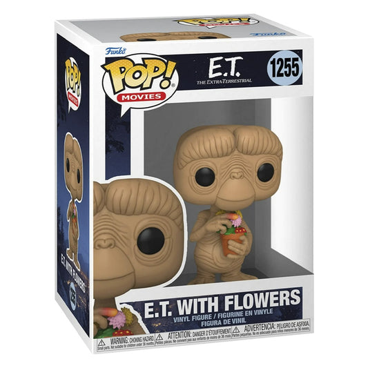 FUNKO POP MOVIES E.T O EXTRA-TERRESTRE 40TH ANNIVERSARY - E.T WITH FLOWERS 1255