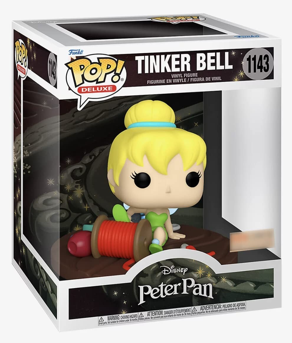 FUNKO POP DISNEY PETER PAN *DELUXE* TINKER BELL *EX* 1143