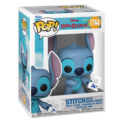 FUNKO POP DISNEY LILO & STITCH - STITCH WITH MOOD CHART 1744