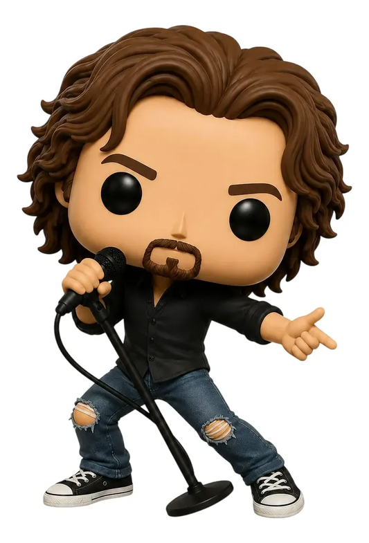 Eddie Vedder Personalizado em 3D Estilo Pop