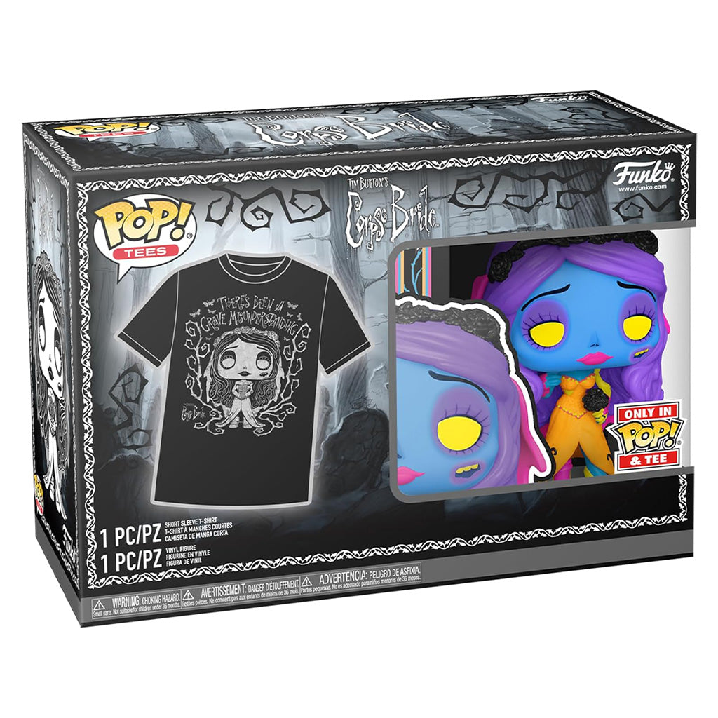 FUNKO POP TEES CORPSE BRIDE: EMILY & CAMISETA TAMANHO M (72699)