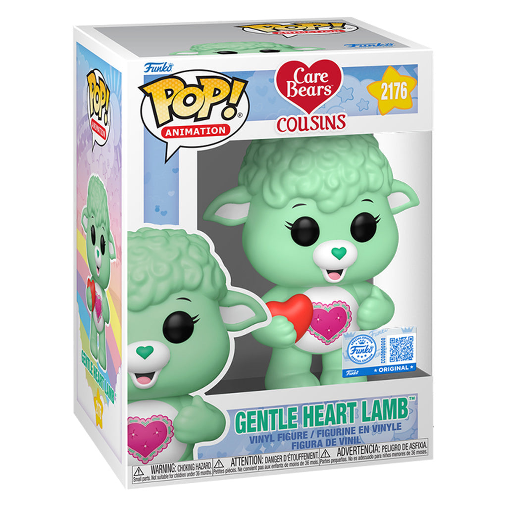FUNKO POP CARE BEARS COUSINS GENTLE HEART LAMB *EX* 2176