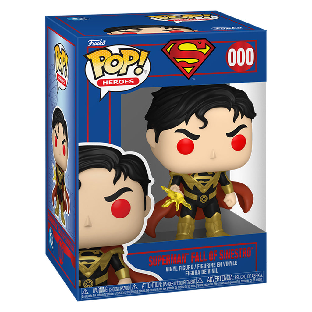 FUNKO POP HEROES DC SUPERMAN FALL OF SINESTRO 000