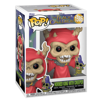 FUNKO POP DISNEY THE BLACK CAULDRON - HORNED KING WITH CREEPER 1586