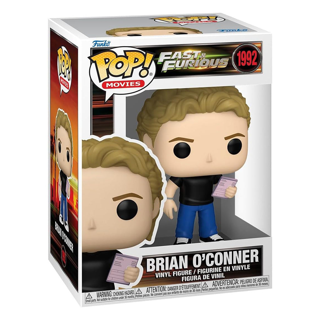 FUNKO POP FAST FURIOS S2 BRIAN O,CONNER 1992