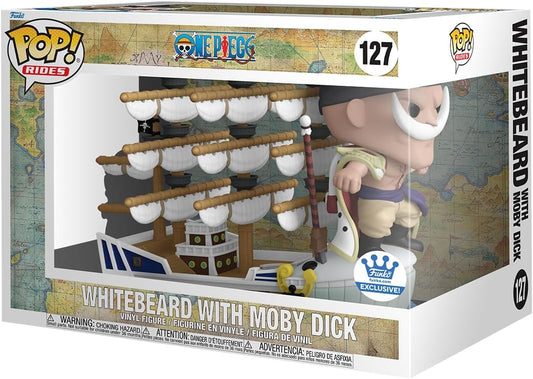 FUNKO POP ONE PIECE WITHE BEARD WITH MOBY DICK 127