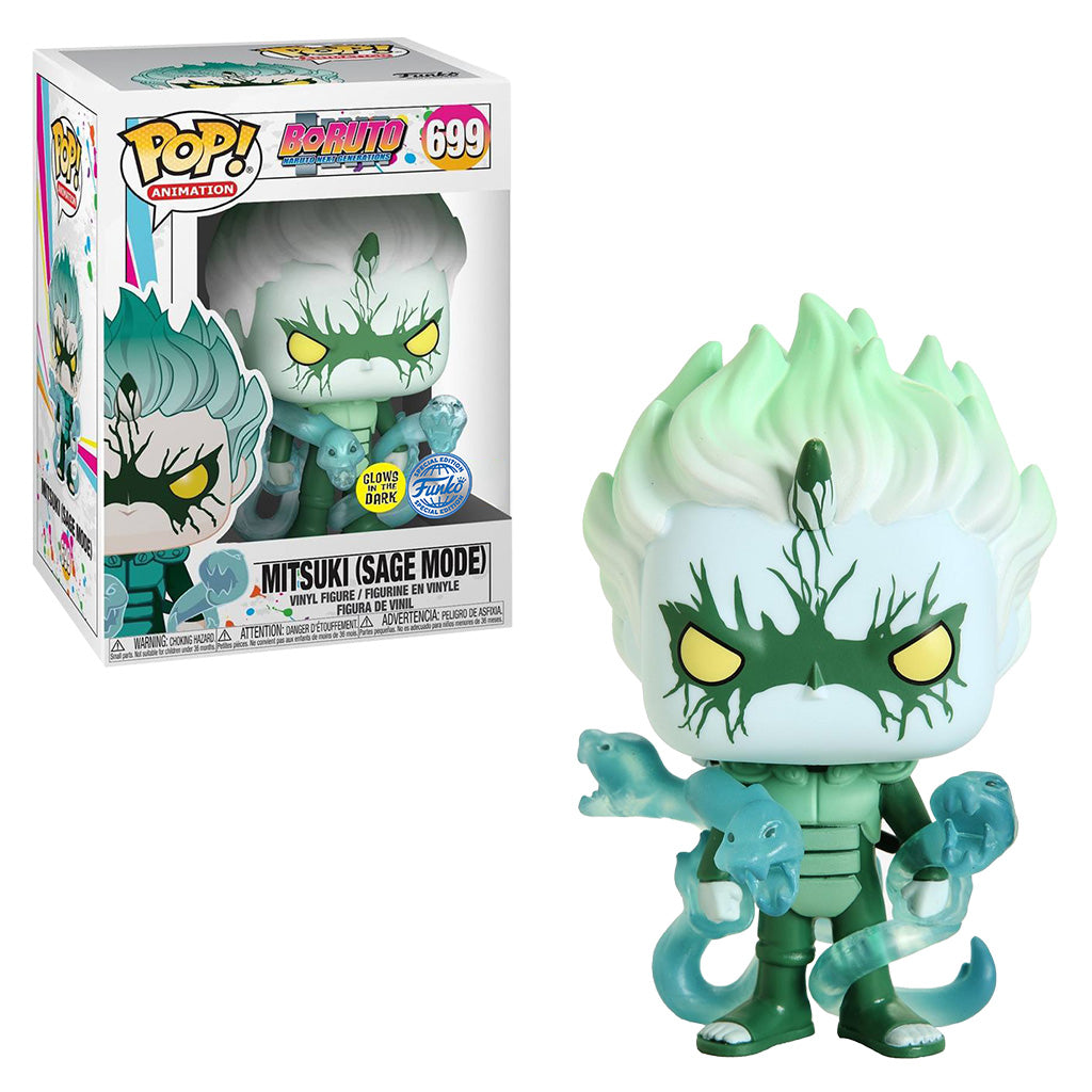 FUNKO POP BORUTO MITSUKI SAGE MODE GLOW *EX* 699