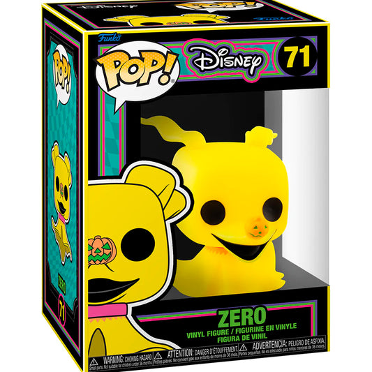 FUNKO POP DISNEY THE NIGHTMARE BEFORE CHRISTMAS - ZERO BLACKLIGHT 71