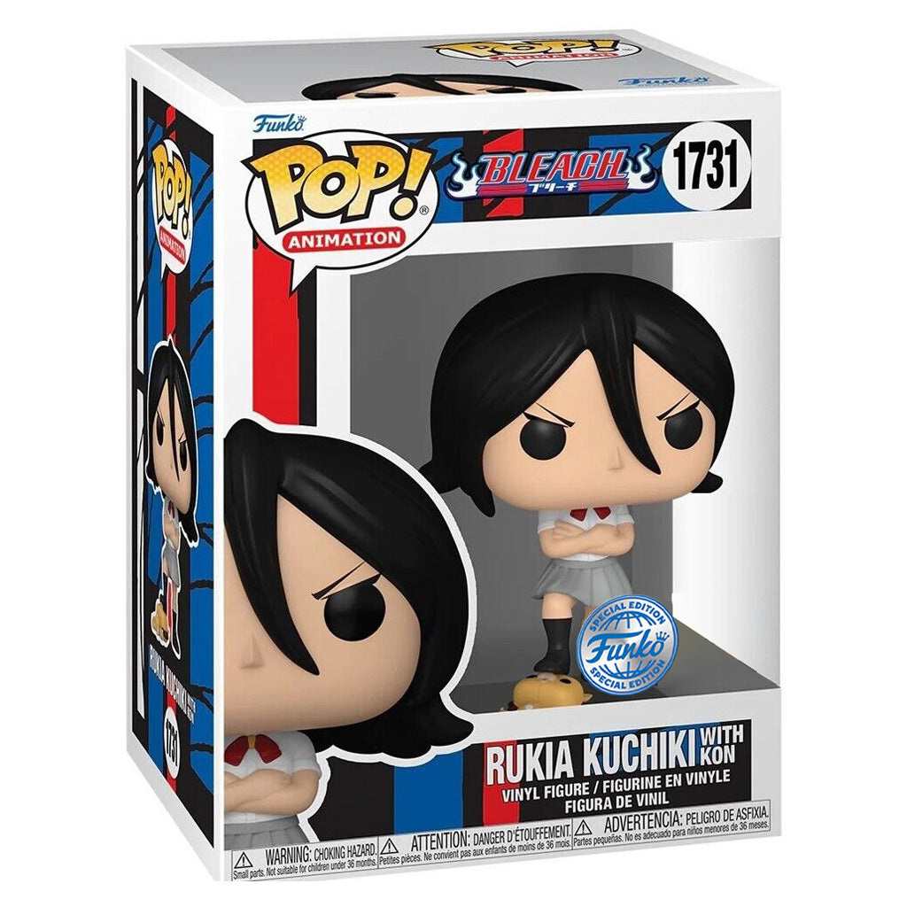 FUNKO POP ANIME BLEACH RUKIA KUSHIKI W/KON *EX* 1731