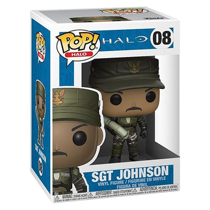FUNKO POP GAMES HALO - SGT JOHNSON 08