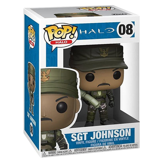 FUNKO POP GAMES HALO - SGT JOHNSON 08