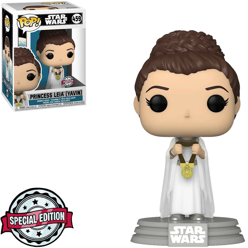 FUNKO POP STAR WARS EXCLUSIVE - PRINCESS LEIA (YAVIN) 459