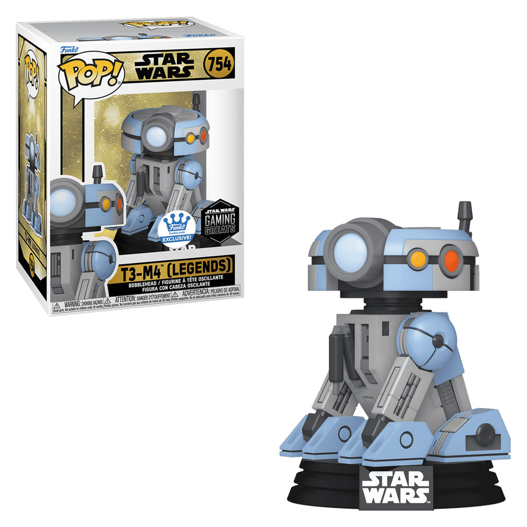 FUNKO POP STAR WARS GAMING GREATS EXCLUSIVE - T3-MR (LEGENDS) 754