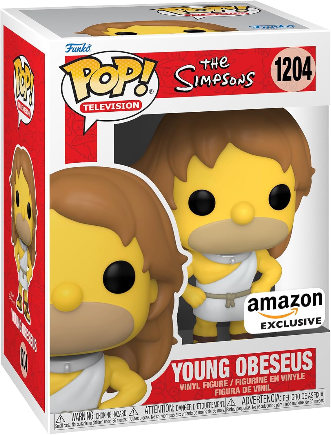 FUNKO POP THE SIMPSONS EMPIRE HOMER BUFF YOUNG *EX* 1204