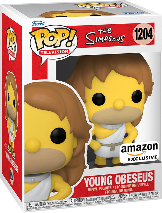 FUNKO POP THE SIMPSONS EMPIRE HOMER BUFF YOUNG *EX* 1204