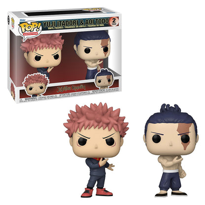 FUNKO POP JUJUTSU KAISEN S2 YUJI ITADORI & AOI TODO 2PACK 72041