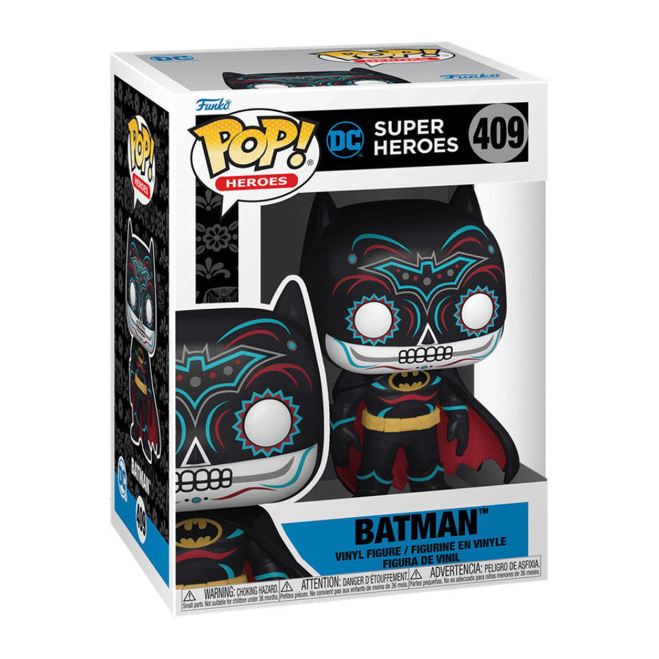 FUNKO POP HEROES DIA DE LOS DC BATMAN GLOW *EX* 409
