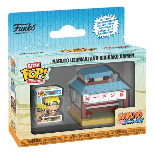FUNKO BITTY POP NARUTO SHIPPUDEN - NARUTO UZUMAKI AND ICHIRAKU RAMEN (89867)