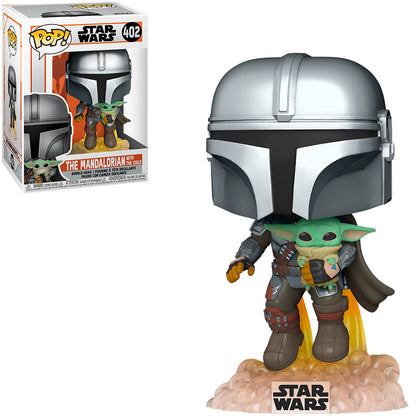 FUNKO POP STAR WARS THE MANDALORIAN - MANDALORIAN WITH THE CHILD 402