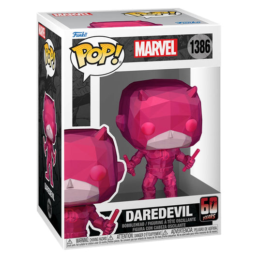 FUNKO POP DAREDEVIL 60TH DAREDEVIL FACET 1386