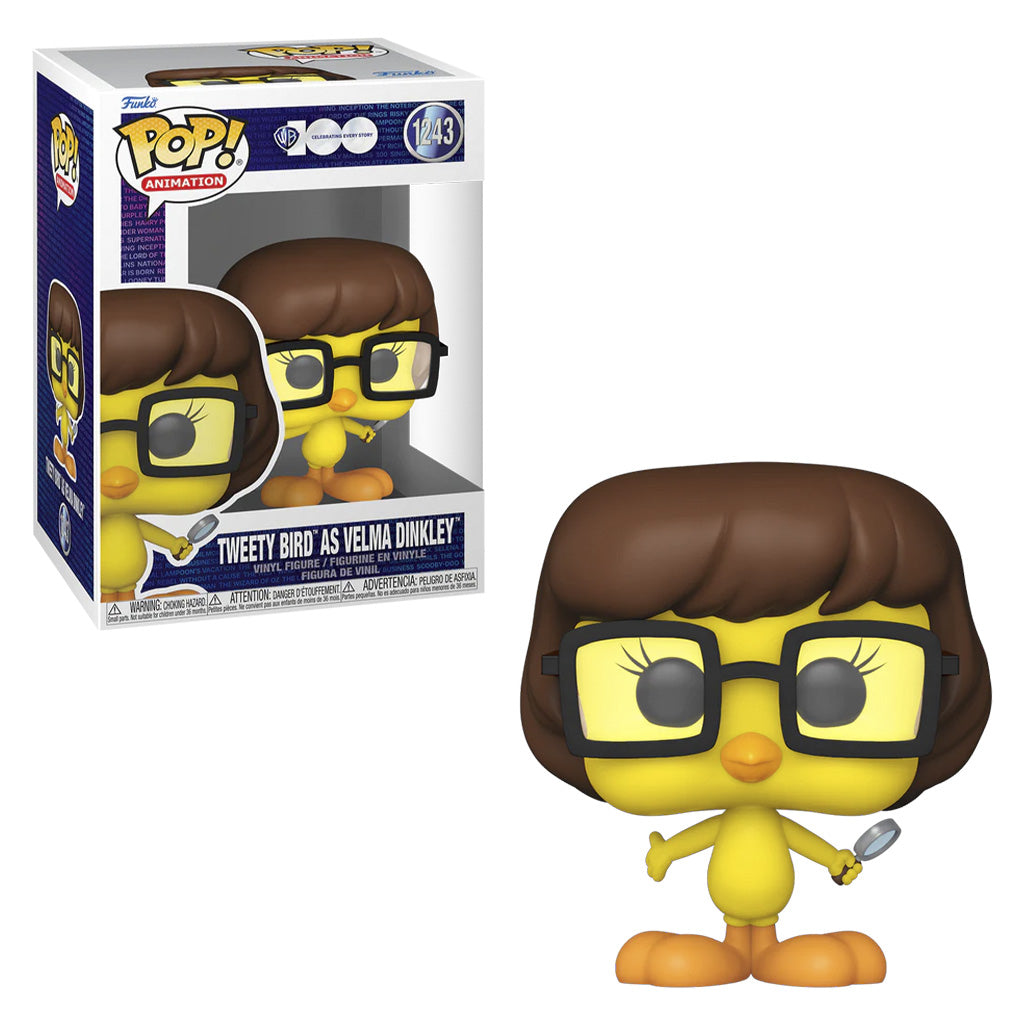 FUNKO POP WARNER BROS 100TH TWEETY BRID AS VELMA DINKLEY 1243