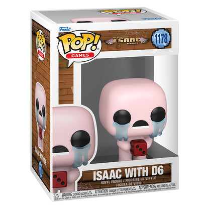 FUNKO POP GAMES THE BINDING OF ISAAC - ISAAC WITH D6 1178