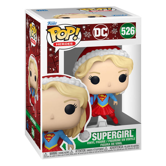 FUNKO POP HEROES DC COMICS HOLIDAY - SUPERGIRL 526