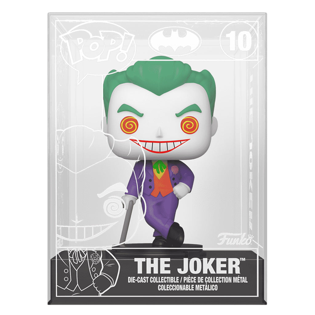 FUNKO POP HEROES DC JOKER DIE-CAST JOKER 10 - 74301