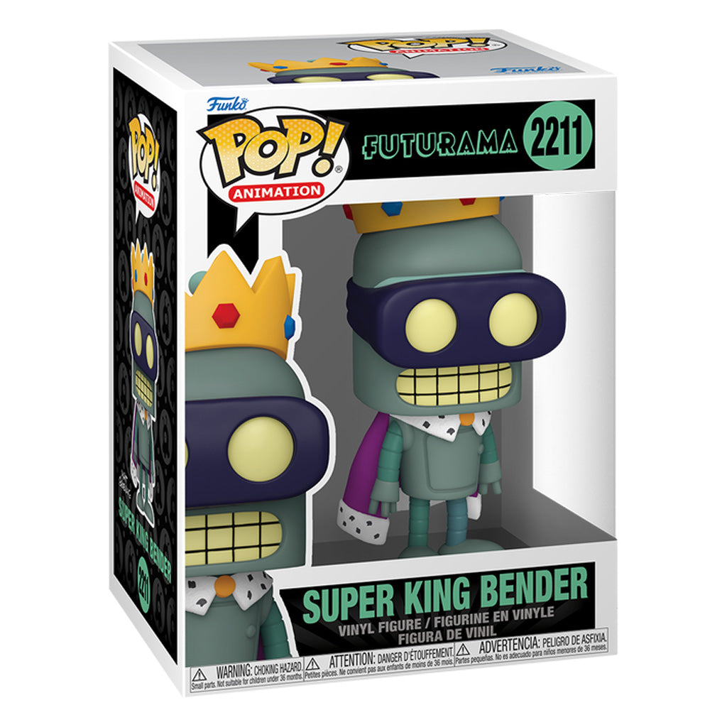 FUNKO POP FUTURAMA S5 SUPER KING BENDER 2211