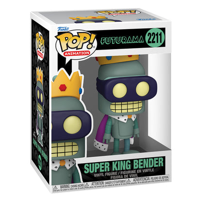 FUNKO POP FUTURAMA S5 SUPER KING BENDER 2211