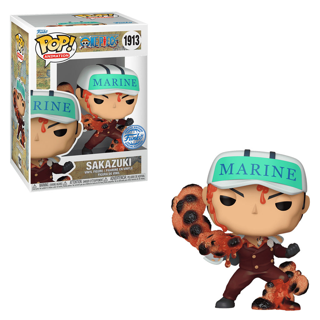 FUNKO POP ONE PIECE 4 SAKAZUKI *EX* 1913
