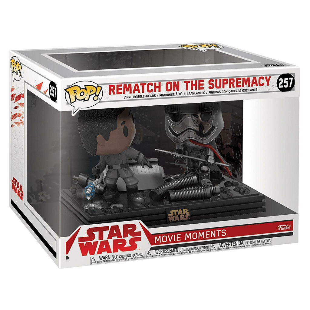 FUNKO POP STAR WARS MOMENTS REMATCH SUPREMACY 2PACK 257