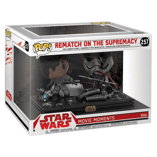 FUNKO POP STAR WARS MOMENTS REMATCH SUPREMACY 2PACK 257