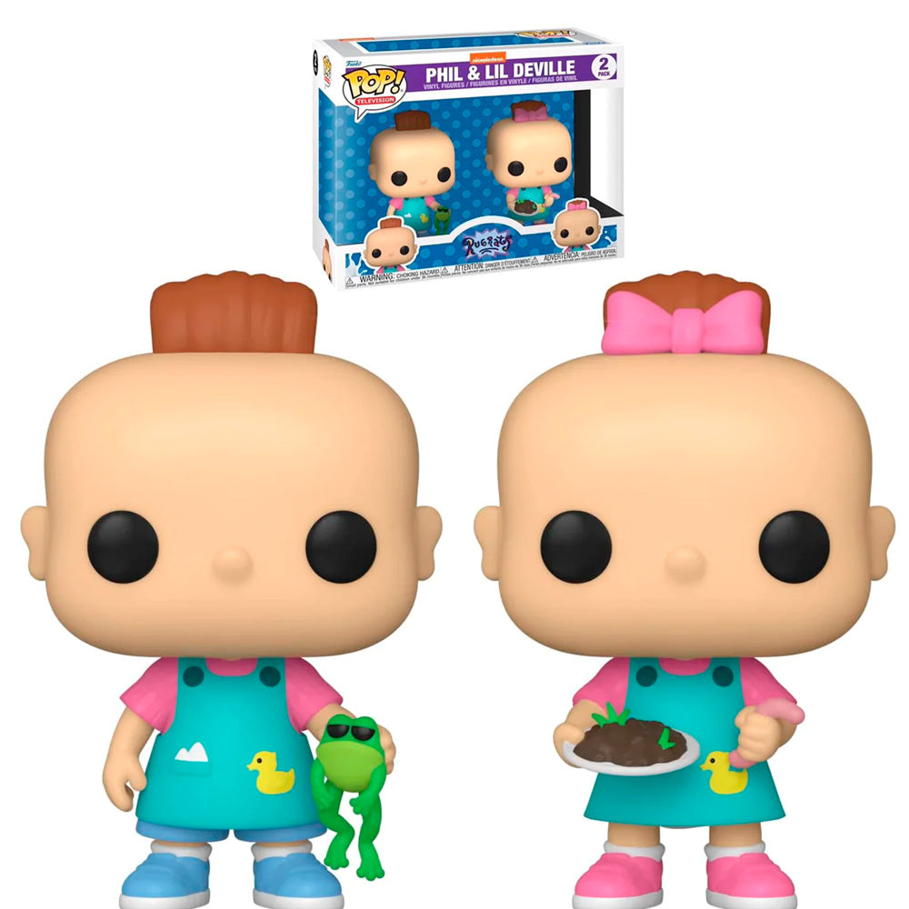 FUNKO POP RUGRATS PHIL & LIL DEVILLE 2PACK 60240