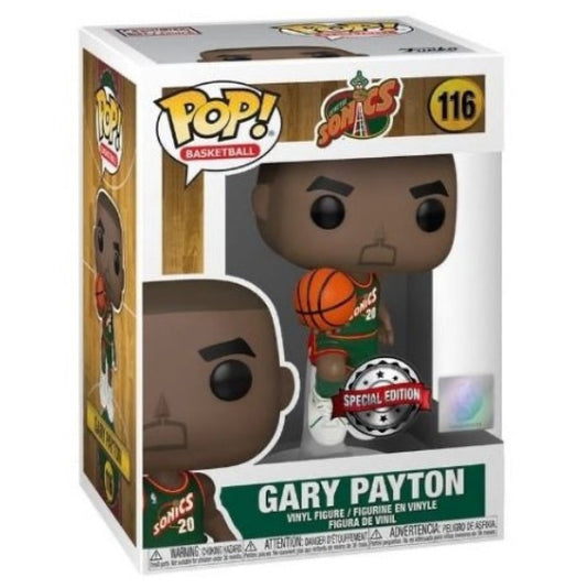 FUNKO POP BASKETBALL NBA LEGENDS SONICS EXCLUSIVE - GARY PAYTON 116