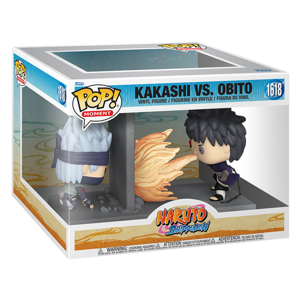 FUNKO POP NARUTO *MOMENT* KAKASHI VS.OBITO 1618