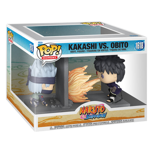 FUNKO POP NARUTO *MOMENT* KAKASHI VS.OBITO 1618