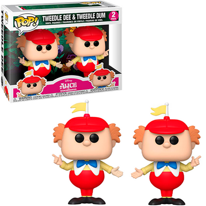 FUNKO POP DISNEY ALICE 70TH TWEEDLE & TWEEDLE DUM 2PACK 55738