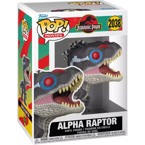 FUNKO POP MOVIES JURASSIC WORLD - ALPHA RAPTOR 2038