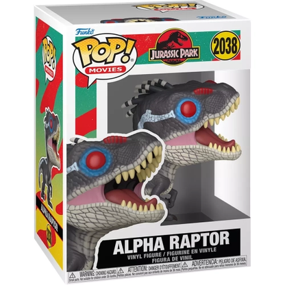FUNKO POP MOVIES JURASSIC WORLD - ALPHA RAPTOR 2038