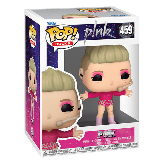 FUNKO POP ROCKS PINK - TRUSTFALL TOUR 459