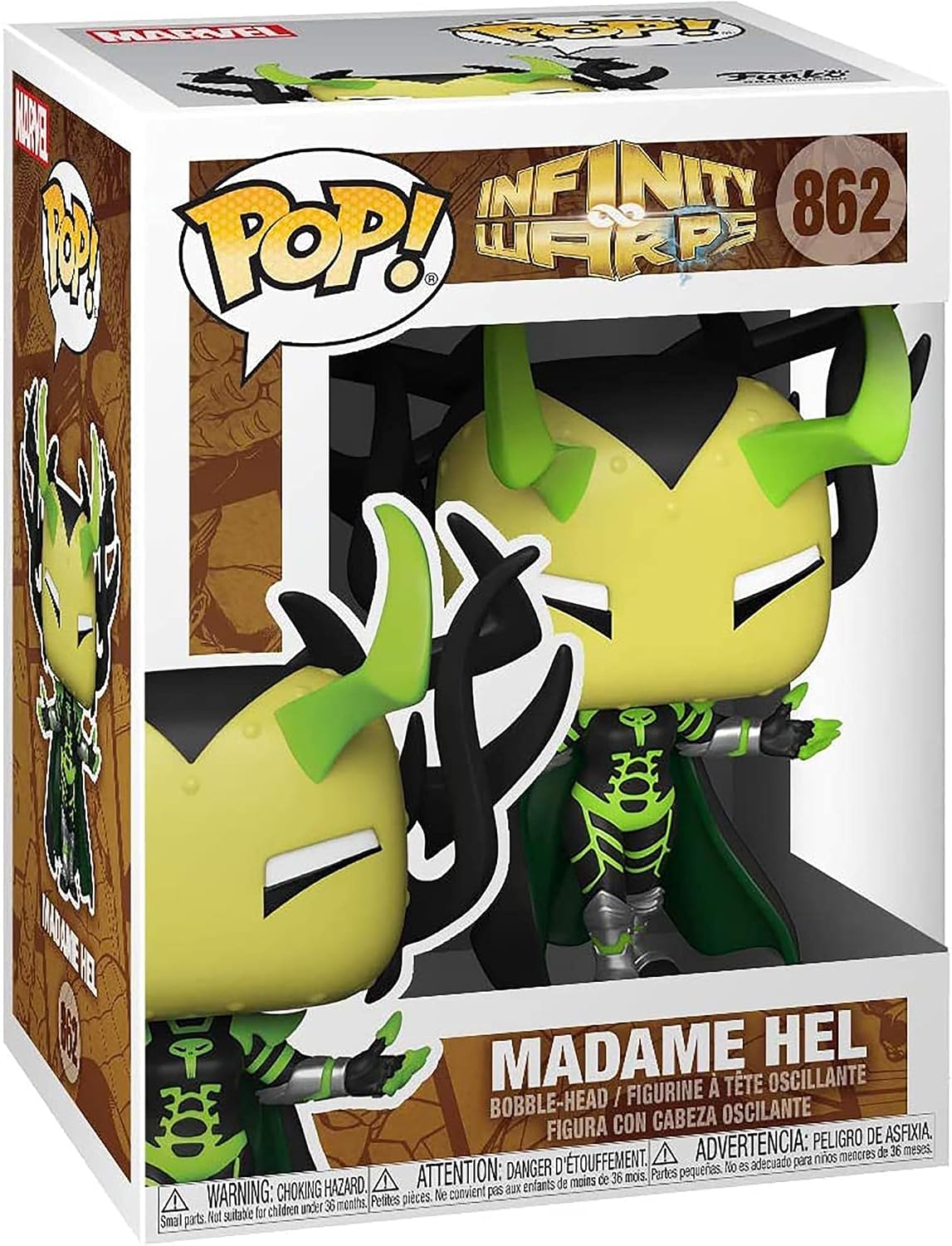FUNKO POP MARVEL INFINITY WARPS - MADAME HEL 862