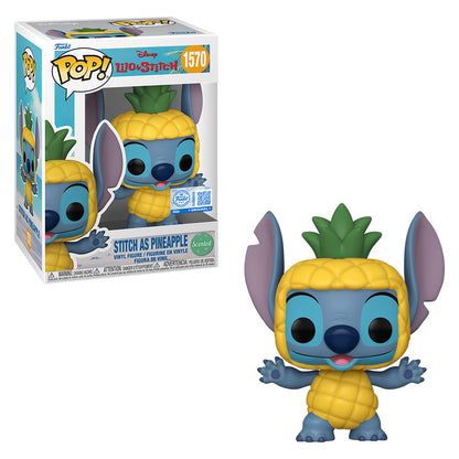 FUNKO POP DISNEY LILO STITCH-STITCH AS PINEAPPLE *EX* 1570