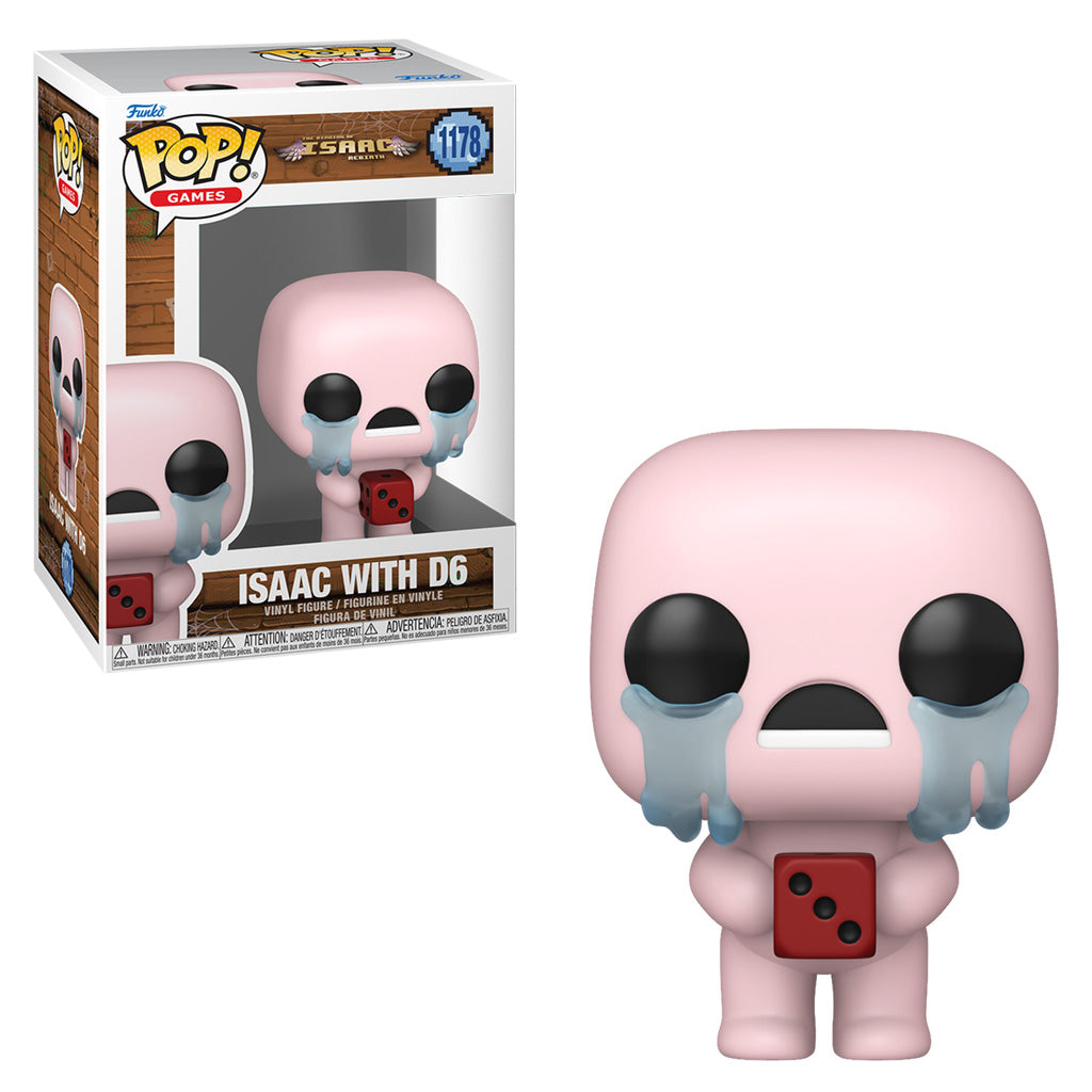 FUNKO POP GAMES THE BINDING OF ISAAC - ISAAC WITH D6 1178